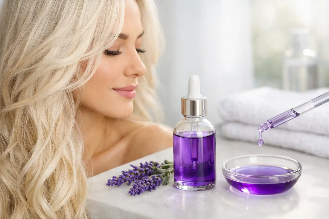 Violet Toning Oil for Blonde Hair Explained