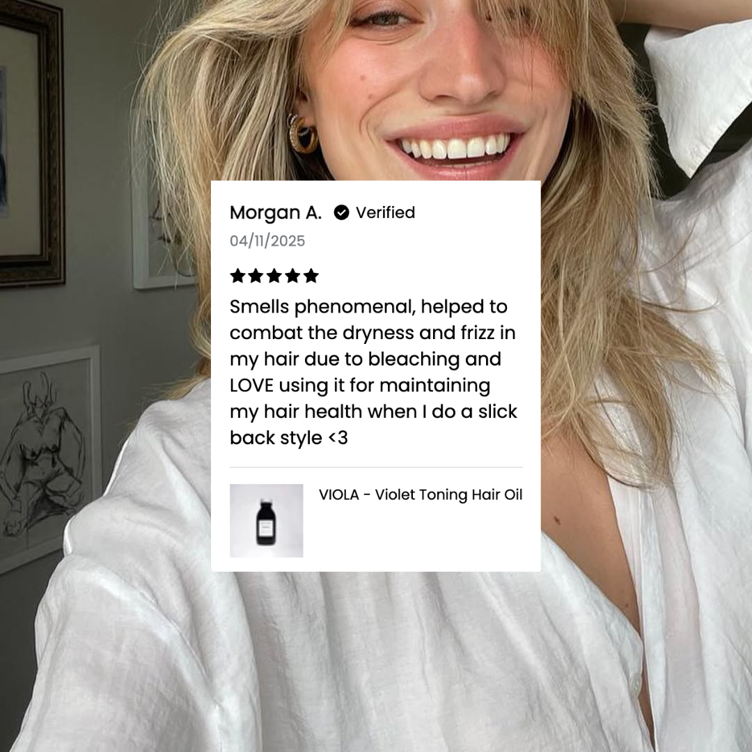 VIOLA - Violet Blonde Hair Toning Oil